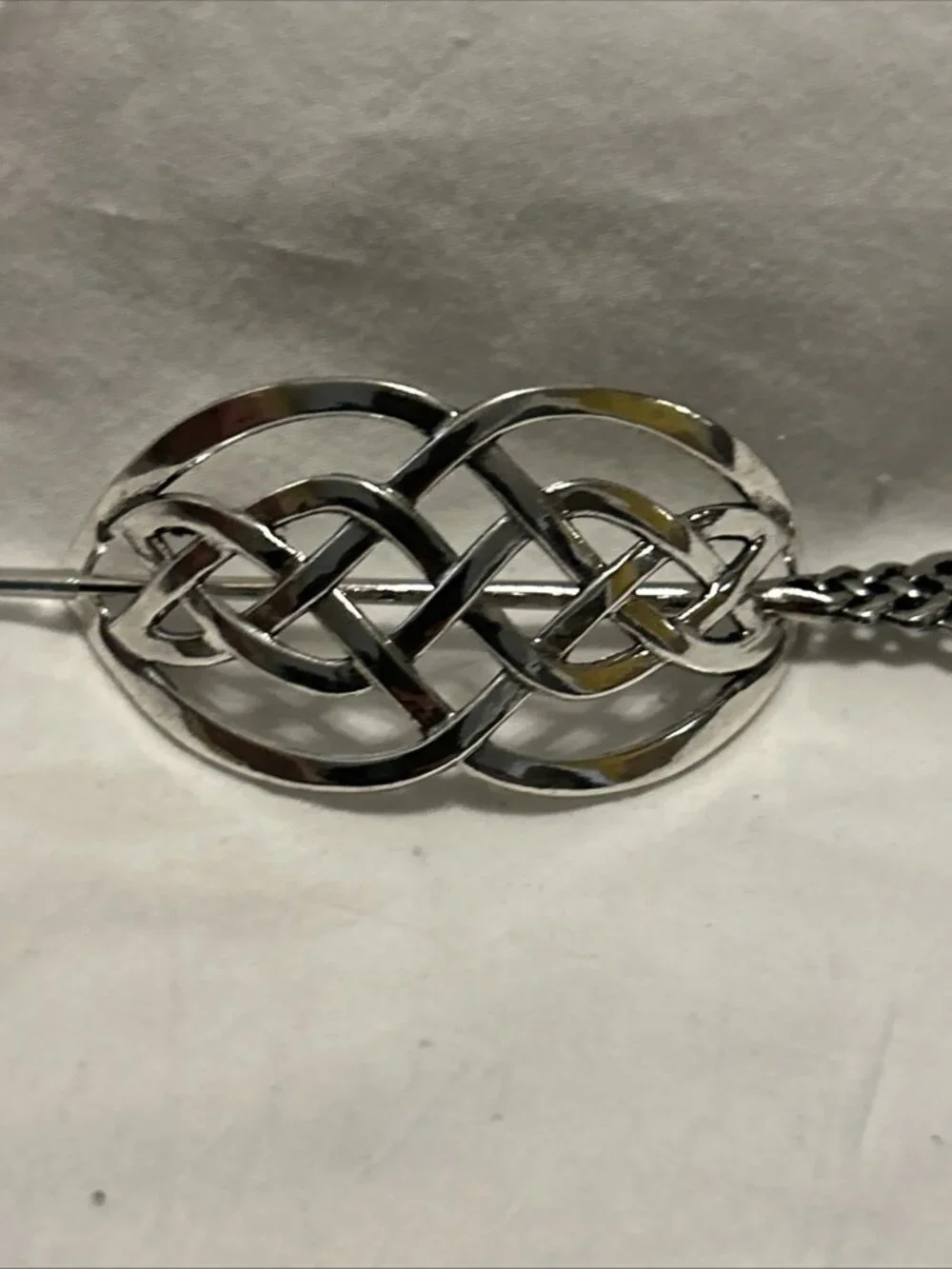 Celtic Knot Infinity Hair Clip Hair Pin Hair Accessories W/pin All Types Hair